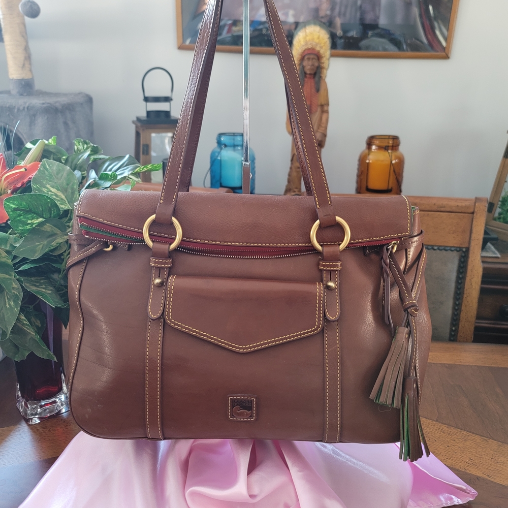 Dooney & Bourke Brown Leather Bag NWOT